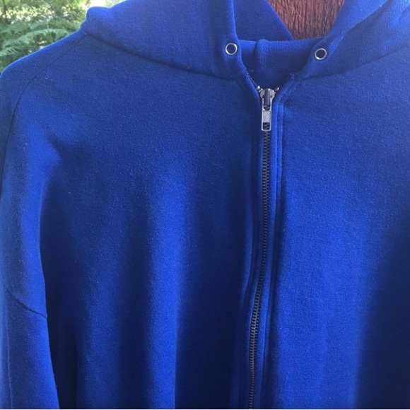 EUC Men’s royal blue hoodie - Picture 2 of 4